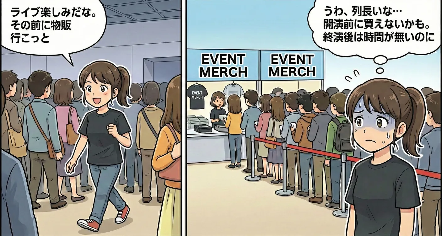 物販の課題を解決